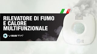 Rilevatore di fumo e calore multifunzionale proteggere ciò che conta di più  VESTA221  By Demes [upl. by Combe395]