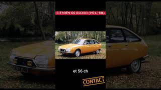 Contact CITROEN GS XX2X3 19741986 viellevoiture automobile [upl. by Notlrak]