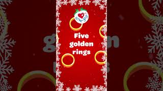 12 Days of Christmas with lyrics 💃 Christmas SING ALONG Merry Christmas 🎵🎄 12daysofchristmas [upl. by Lanta599]