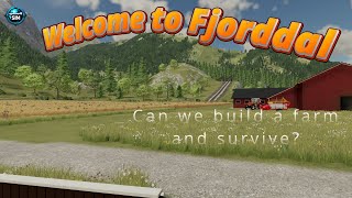 Farming Simulator 22 Realistic gameplay Fjorddal map Intro [upl. by Oironoh70]