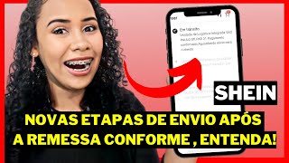 COMO RASTREAR COMPRAS DA SHEIN APÓS A REMESSA CONFORME [upl. by Gnex]