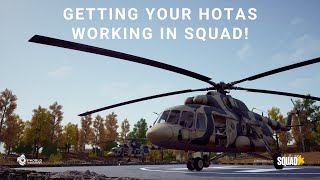 Squad HOTAS Setup Tutorial [upl. by Yelsek]