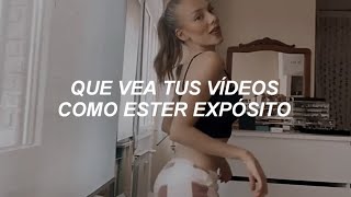 Ester Expósito  Una Locura  Ozuna amp J Balvin Letra [upl. by Ardnic918]