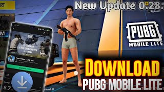 Pubg mobile lite download kaise kare  How to download pubg mobile lite [upl. by Nner487]