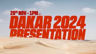 🇬🇧 Follow the Dakar2024 official presentation [upl. by Dulcine]