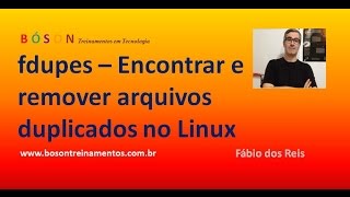 fdupes  Encontrar e remover arquivos duplicados no Linux [upl. by Rotberg]