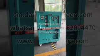 10HP refrigerant filling equipment gas refrigerant recycling machine auto refrigerant charging [upl. by Maleki268]