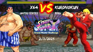 SF2X X64 VS KUR0N0KUN 21112023 [upl. by Nirehs]