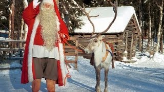 Lapônia do Papai Noel Pai Nata 🦌🎅 vídeo para as famílias Finlandia Rovaniemi Santa Claus Mensagem [upl. by Naji]