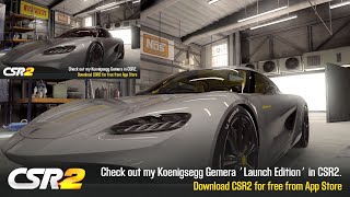 【CSR2】Gemera Launch EditionGemera shift amp tune for 69056953 [upl. by Cleodel]