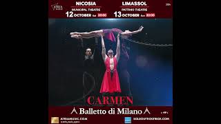 Balletto di Milano presents Carmen ballet in Cyprus [upl. by Mauralia569]