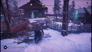 DESERTED CHALET CARBON IGNOT ORNIRS KEY Assassins Creed® Valhalla [upl. by Bartle]