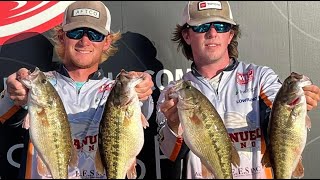 Lake Hartwell 3rd Place Finish MLF College Series [upl. by Soble195]