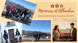 Shooting location quotMemories of Alhambraquot in Granada  Travel Vlog [upl. by Stronski553]