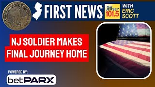 New Jersey soldier makes his final journey home [upl. by Carina652]