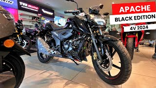 Finally 2024 TVS Apache RTR 160 4V Dual Channel ABS Review  On Road Price Mileage amp Changes [upl. by Aserej]