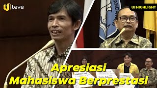 UI Highlights Apresiasi Mahasiswa Berprestasi 20232024 [upl. by Ellenyl152]