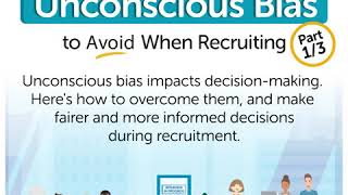 6 Types of Unconscious Bias to Avoid when Recruiting Part 13 [upl. by Dorkus223]