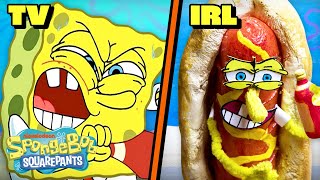 Can SpongeBob Prove Hes Tough IRL 💪  quotNo Weenies Allowedquot Episode Recreation [upl. by Eylloh]