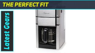 Jura Capresso Coffee TEAM PRO Plus 48705 The Ultimate 12Cup Coffee Maker for Home Baristas [upl. by Akilat590]