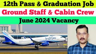 Indigo Airlines  Ground Staff vacancy  Airline Airport job  flyairAcademy [upl. by Nilram]