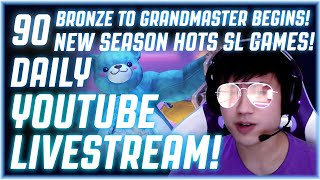 Bronze to Grandmaster Begins New Season HOTS SL Games [upl. by Dadelos67]