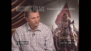 Hidalgo Viggo Mortensen Interview Press Junket 2004 [upl. by Ayatnwahs]