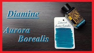 Diamine Aurora Borealis  Review Deutsch [upl. by Hartmunn259]