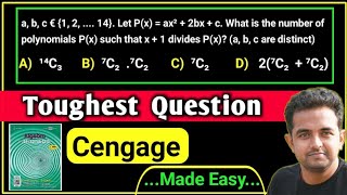 Cengage toughest question  jee2025 jeemainspyq cengagemathsbook [upl. by Sivaj243]