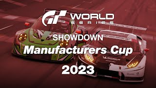 GT World Series 2023  Showdown  Manufacturers Cup  Race Highlights [upl. by Nichola]