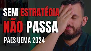 A melhor estratégia para o PAES UEMA 2024 [upl. by Ameerahs]