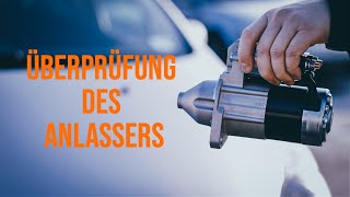 Wie man den Anlasser überprüft ohne ihn zu entfernen  Tipps von AUTODOC [upl. by Tare]