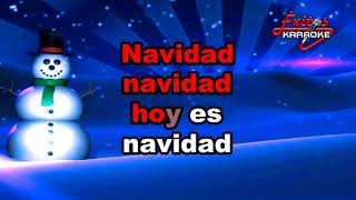 🎄 NAVIDAD NAVIDAD KARAOKE COMPLETO HD REGALO 🎁 [upl. by Hamer852]