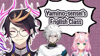 English with Yaminosensei Ft Murakumo Kagetsu amp Yang Nari 【NIJISANJI EN  Shu Yamino】 [upl. by Adias53]