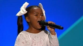 6yearold singer stuns Republican convention [upl. by Einotna310]