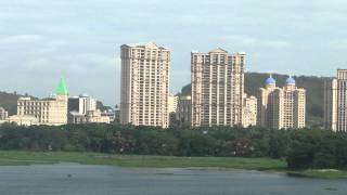 Powai lake from my Hostel 14 IIT BOMBAY [upl. by Alleinnad]