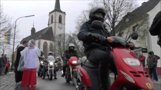 20 Klausener Motorradwallfahrt  Segnung [upl. by Sillert]