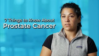 7 Things to Know About Prostate Cancer with Radiation Oncologist Florence Wright MD [upl. by Ume]