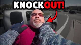 WHEN BIKERS FIGHT BACK 2024  ROAD RAGE  BEST OF MOTORCYCLE MOMENTS CAUGHT ON BIKERS CAMERA [upl. by Norrehc]