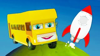 Zoom Zoom Zoom Were Going to The Moon  Zoom Zoom Bus  Preschool Songs amp Nursery Rhymes [upl. by Ayenet]