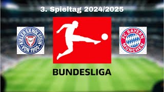 Bundesliga 20242025 Holstein Kiel  FC Bayern München  3 Spieltag  EA SPORTS FC 24 [upl. by Roseline553]