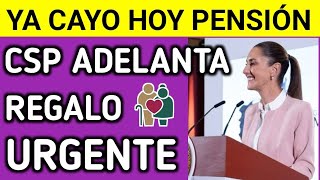 ¡Adultos Mayores Reciben Adelanto en la Pensión HOY 🎉💥 [upl. by Releehw]