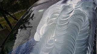 OTO CAMI ÇİZİK GİDERMESERYUM OKSİT UYGULAMASI Windshield Car Glass Scratch Repair [upl. by Knowling305]