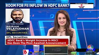 HDFC Bank पर जाने IIFL Securities की राय  Sriram Velayudhan [upl. by Cogn733]