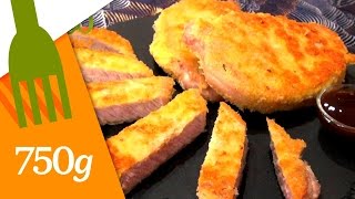 Recette de Tonkatsu ou Porc pané  750g [upl. by Kenyon582]