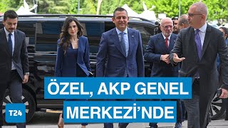 Özel AKP Genel merkezinde Mustafa Elitaş tarafından karşılandı [upl. by Dhiman769]