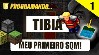 Tibia em Javascript EP1 Criando o primeiro SQM usando DrawImage Canvas JS [upl. by Cherry]