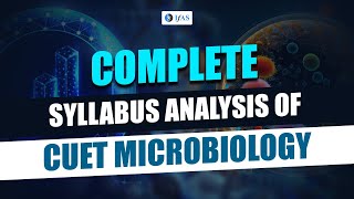 Complete syllabus analysis of CUET MICROBIOLOGY 🦠  CUET PG 2024 [upl. by Yeleak987]