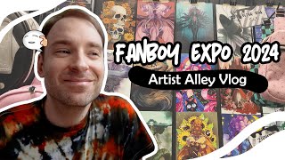 My Worst Convention to Date  FanBoy Expo Orlando 2024 artist alley VLOG artistalley artvlog art [upl. by Anders]