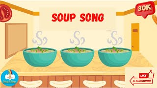 Soup song  Vegetable Song  Nursery Rhymes amp Kids Songs  Notes N Lines [upl. by Aenehs]